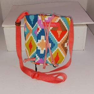 Vera Bradley Lighten Up "Hacienda Diamond" Mini Crossbody - EUC